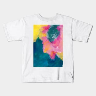 Modern Maximalism  Painting, Colorful Contemporary Painting 17 Kids T-Shirt